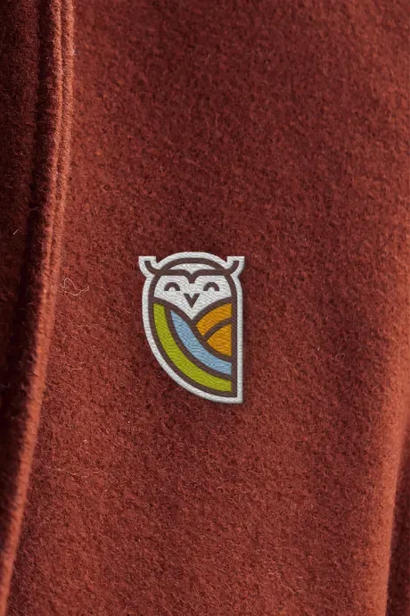 nieuw logo van RLVAD op fleecetrui