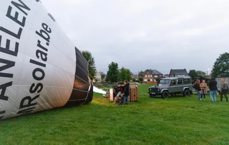 Behind the scenes: luchtballon MR Solar