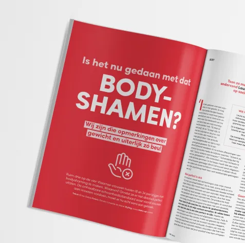 Flair artikel over body shaming