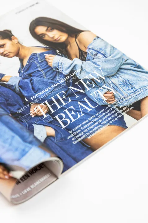 Pagina uit Nina magazine