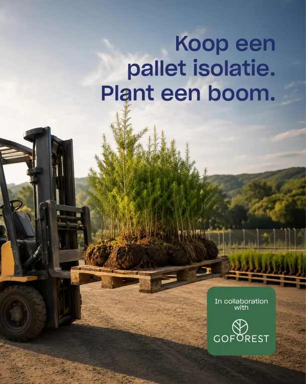 Ursa - koop een pallet isolatie en plant een boom