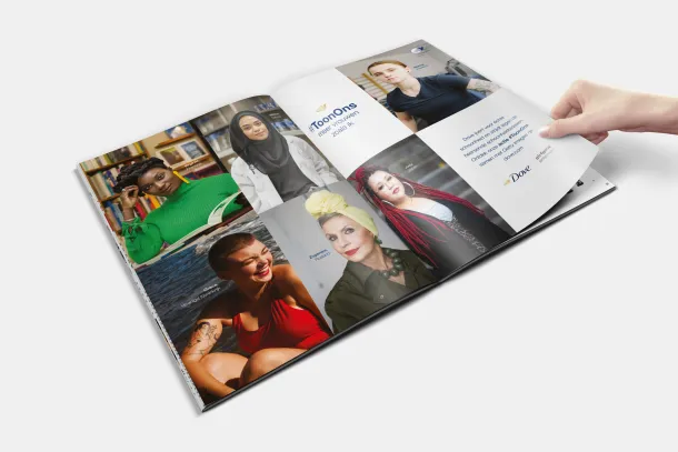 Artikel over Dove in Flair magazine